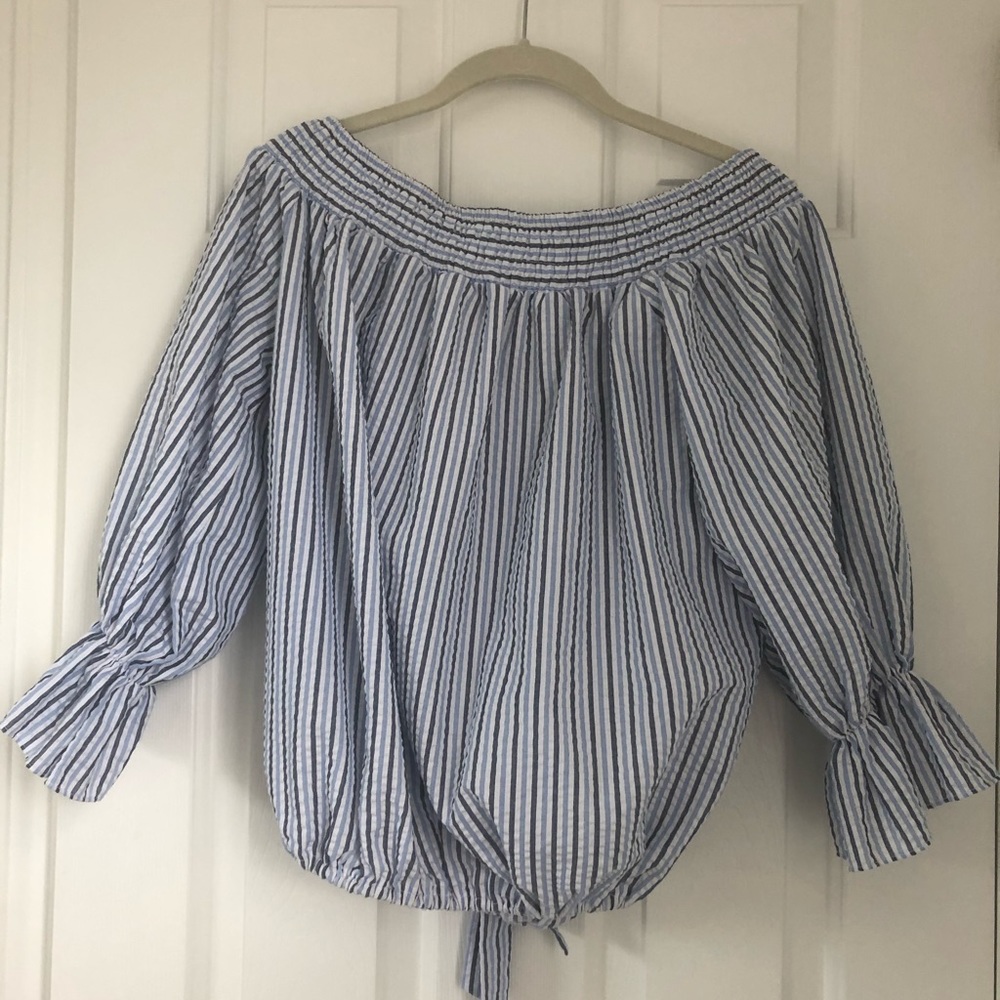 Off the shoulder blouse